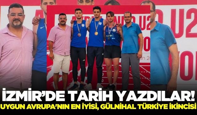 Egeli milli sporcular önemli başarıya imza attı