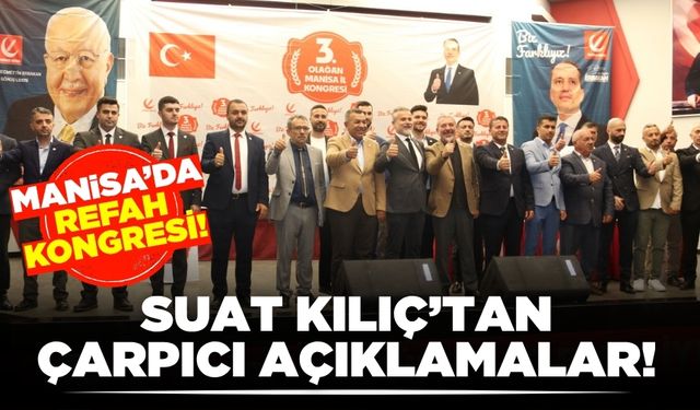 Yeniden Refah Partisi Manisa 3.Olağan Kongresi Gerçekleşti
