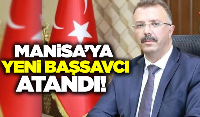 Manisa'nın Yeni Cumhuriyet Başsavcısı Tolgahan Öztoprak Oldu