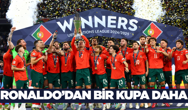 Ronaldo ve Portekiz yine şampiyon