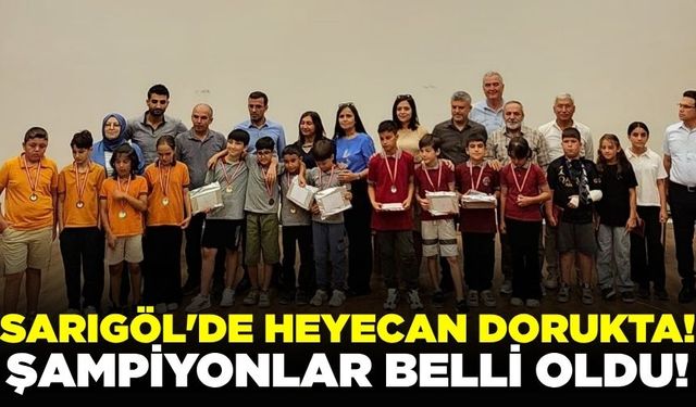 Sarıgöl'de heyecan dorukta!