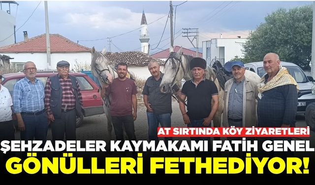 Şehzadeler kaymakamından alışılmamış ziyaret