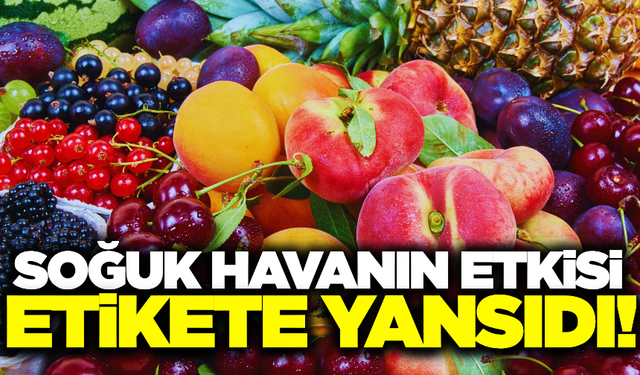 Buldan'da dolu ve don, pazar fiyatlarını etkiledi!