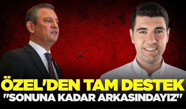 Başkan Özel "Gencecik belediye başkanımızın tertemiz alnına leke sürmeye çalışıyorlar"