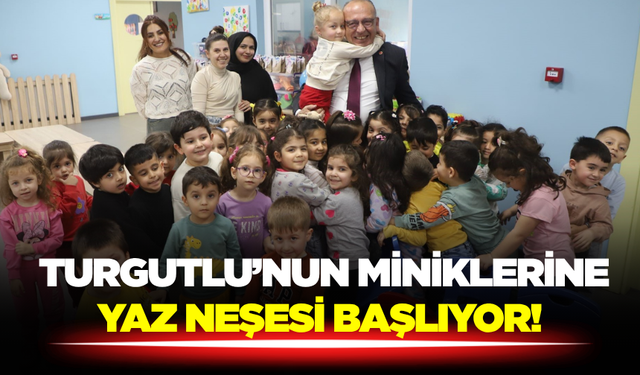 Turgutlu Belediyesi’nden Miniklere Yaz Armağanı