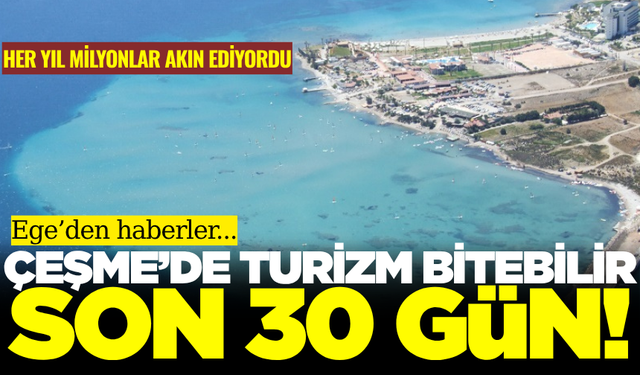 Turizm başkentinde büyük problem: İçme suyu bitmek üzere