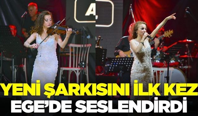 Ege'de Müge Ökten coşkusu