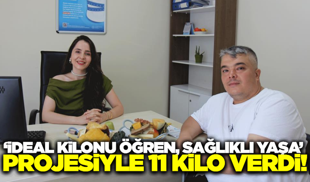Denzili'de “İdeal Kilo” projesiyle 45 günde 11 kilo verdi!
