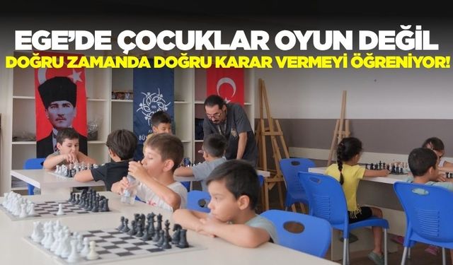 Ege'de yaz kurslarına yoğun ilgi!