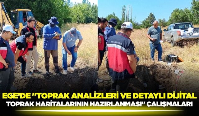 Ege'de TUCSAP kapsamında arazi uygulamaları