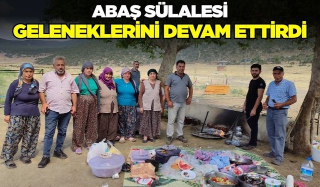 Abaş sülalesi 21. kez Çayırlı'da buluştu