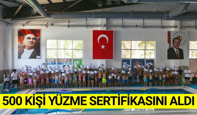 Aydın'da 'Yüzme Bilmeyen Kalmasın' projesine yoğun ilgi