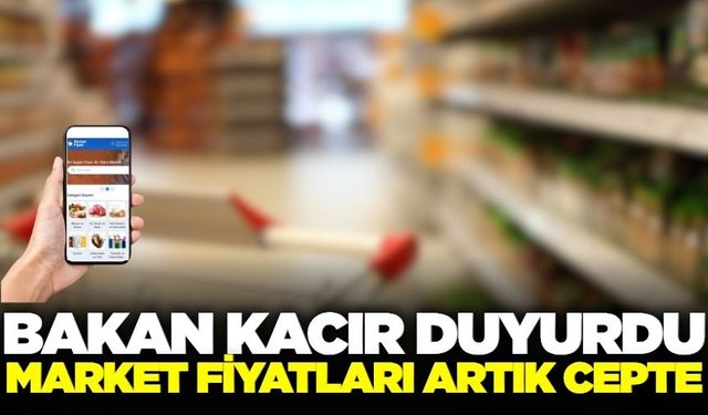 Tüketicilere kolaylık: Market Fiyatı Uygulaması cepte
