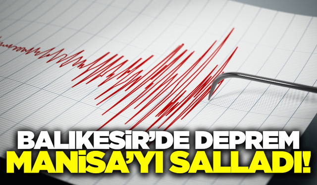 Balıkesir'de 4,2 büyüklüğünde deprem