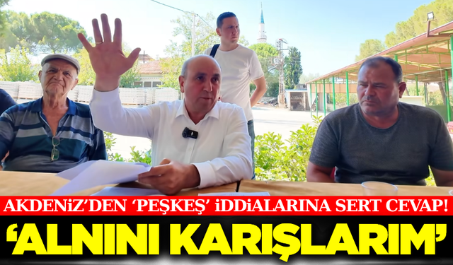 Başkan Akdeniz'den "Peşkeş" İddialarına Yanıt: "Haram Yemedim, Yemem de!"