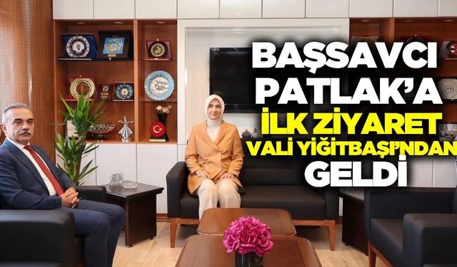 Cumhuriyet Başsavcısı Patlak, görevine başladı
