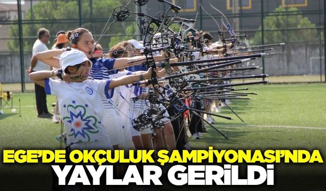 Denizli'de Metehan'ın torunları yay gerdi