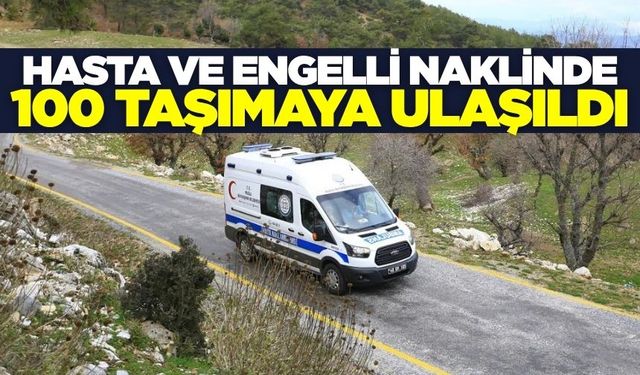 Muğla'da hayat kurtaran hizmet: Büyükşehir Belediyesi 21 bin vatandaşa ulaştı