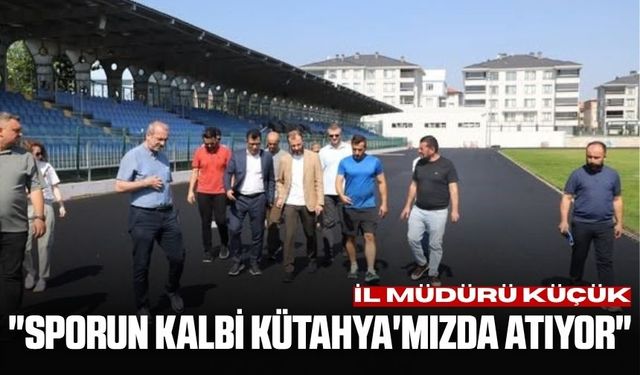 Ege'de spor altyapı çalışmaları devam ediyor