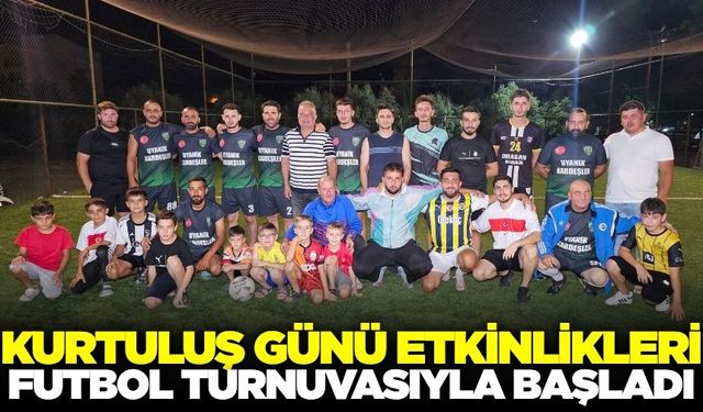 Kurtuluş Günü Kutlamaları Futbol Turnuvasıyla Taçlandı