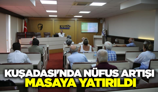 Kuşadası'nda hızlı nüfus artışı mercek altında
