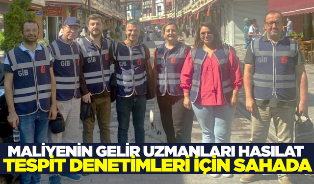 Afyonkarahisar'da maliye ekipleri sahada!