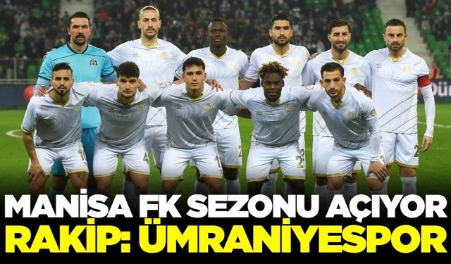 Manisa FK, açılışı İstanbul'da yapıyor