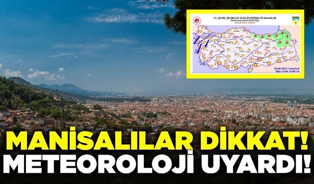 Meteoroloji Genel Müdürlüğü'nden kuvvetli rüzgar uyarısı