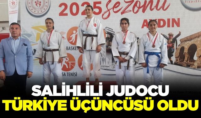Salihlili judocudan büyük başarı