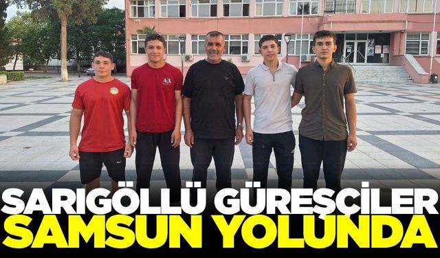 Sarıgöl’den Samsun’a yolculuk başladı