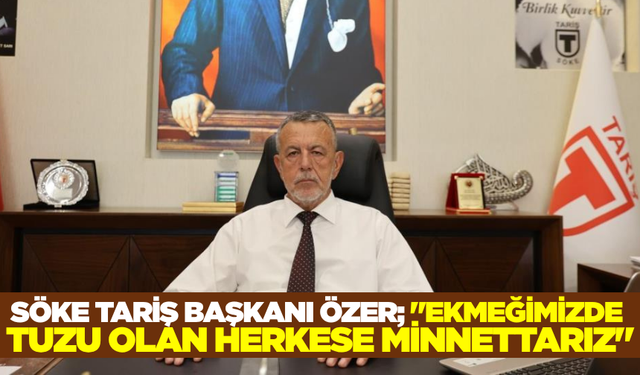 Söke Ovası'nda Su Sorunu Çözüldü!
