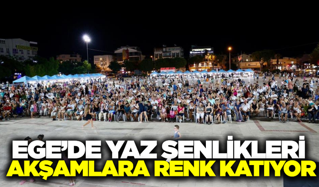 Didim yaz şenlikleri coşkulu konserle başladı!