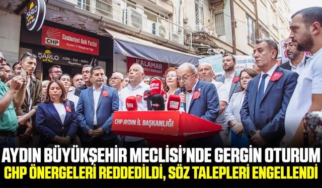 Aydın'da siyasi gerginlik devam ediyor