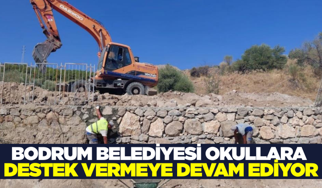 Bodrum Belediyesi'nden eğitime kapsamlı destek