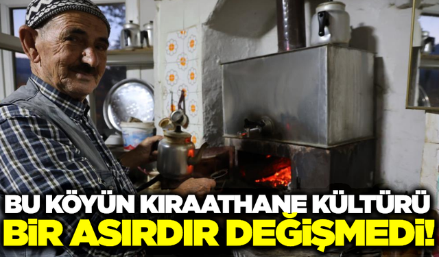 Kıraathane kültürü asırlardır yaşıyor!