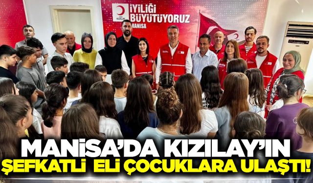 Kızılay'dan çocuklara eğitim desteği!
