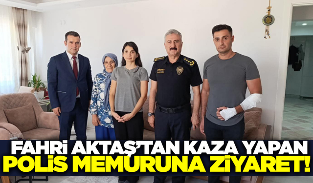 Manisa İl Emniyet Müdürü Fahri Aktaş'tan anlamlı ziyaret!