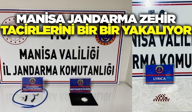 Manisa'da jandarmadan zehir tacirlerine geçit yok