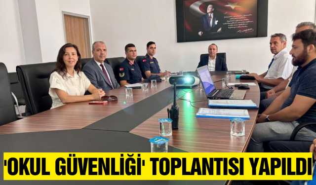 Aydın'da öğrencilerin güvenliği için toplandılar