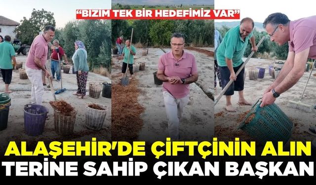 Başkan Öküzcüoğlu, çiftçilerin mücadelesine ortak oldu!