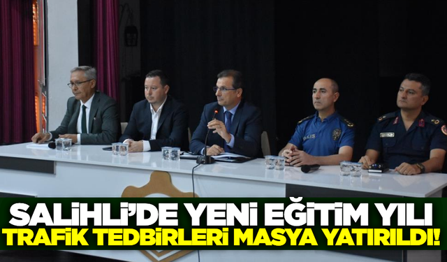 Salihli’de tüm kurumlar işbirliği içinde olacak
