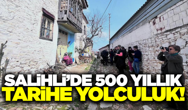 Salihli'nin kaybolmaya yüz tutan mahalle kültürü fotoğraflara taşındı!