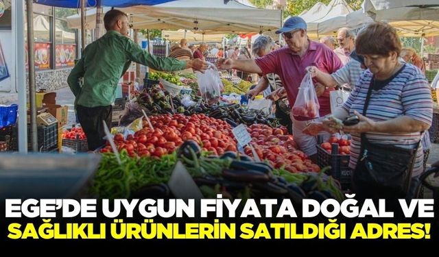 Ege'de Yerel Üretici Sergisine yoğun ilgi