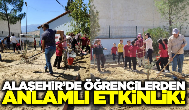 'Yeşil Vatan' temasıyla Alaşehir'de anlamlı etkinlik