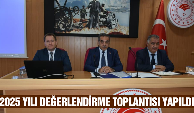 Aydın Tarım ve Orman Müdürlüğü'nde 2025 yılı değerlendirmesi