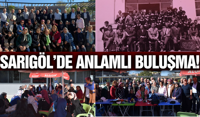 29 Ekim'de Sarıgöl'de anlamlı buluşma!