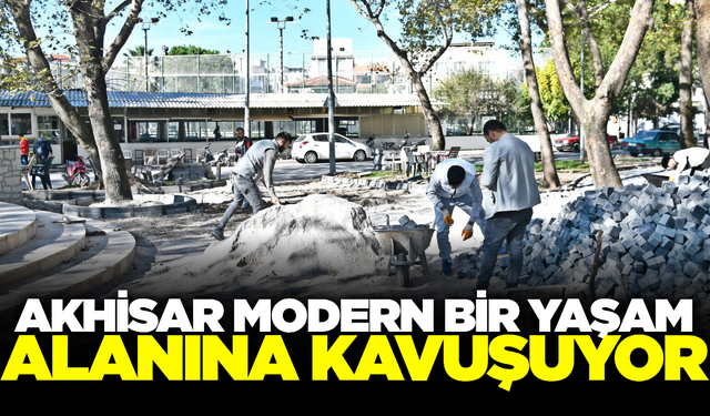 Barış ve Gençlik Parkı yenileme çalışmalarında sona yaklaşıldı