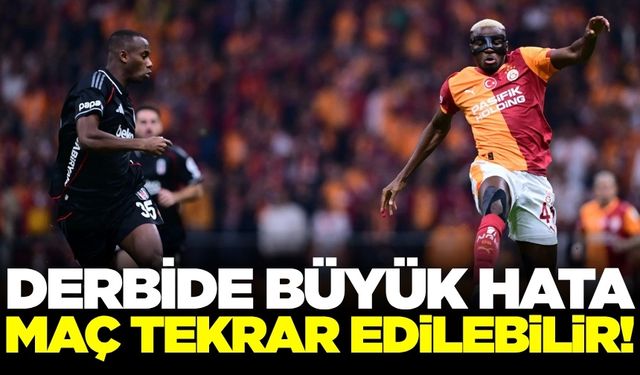 Galatasaray Beşiktaş maçı tekrar edilecek mi?