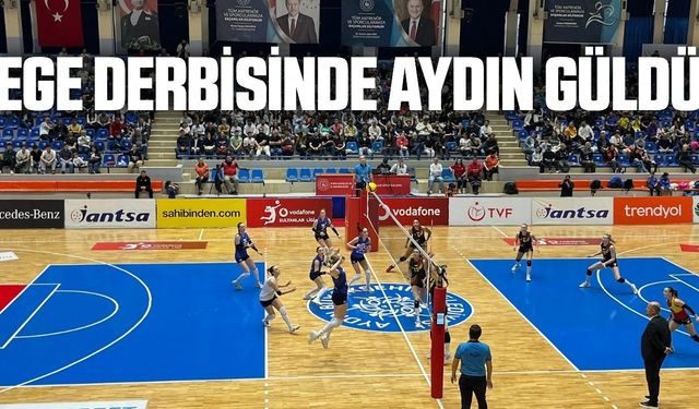 Aydın Büyükşehir Belediyespor, Göztepe’yi set vermeden geçti