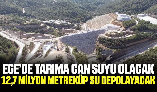 Ege'de tarıma can suyu olacak gelişme